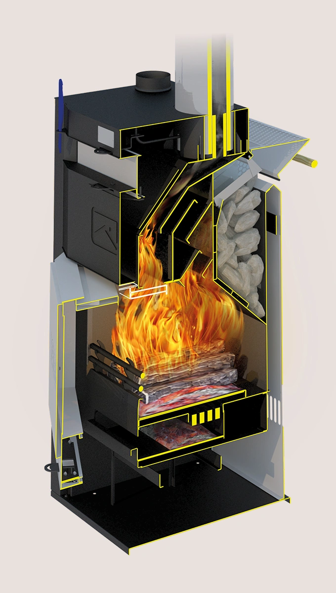 Печь для финской сауны Сиеста-30 - Теплодар